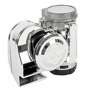 Stebel Nautilus Compact Chrome Mini Air Horn With Cover For Truck