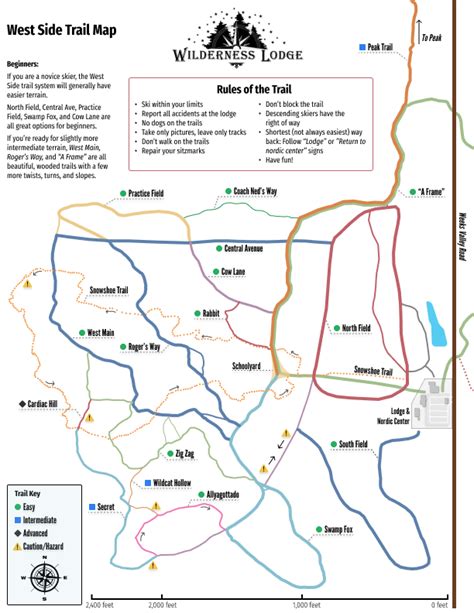 trail maps wilderness lodge