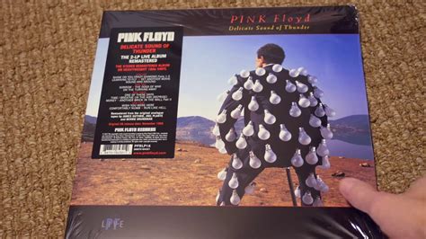 DELICATE SOUND OF THUNDER Unboxing PINK FLOYD Reissued Remastered