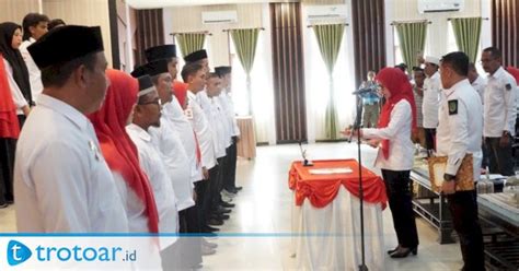 Lantik Pengurus Pmi Kecamatan Indah Lakukan Konsolidasi Dan Susun