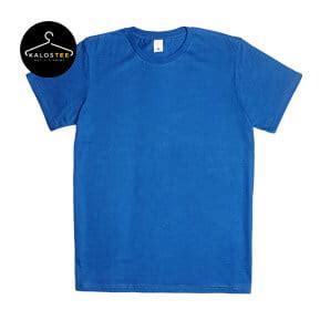 Kalostee 28s Premium Royal Blue Sablon DTG Satuan Kaos