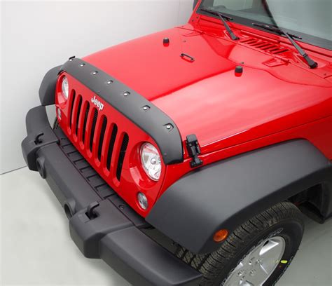 Jeep Wrangler JK 2007 2018 FormFit Hood Protector