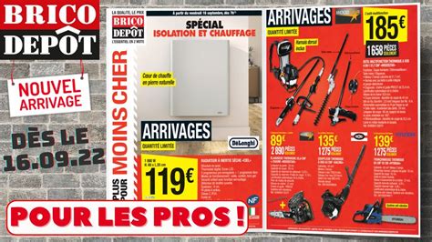 Arrivage Brico D P T Catalogue Du Au Septembre Youtube