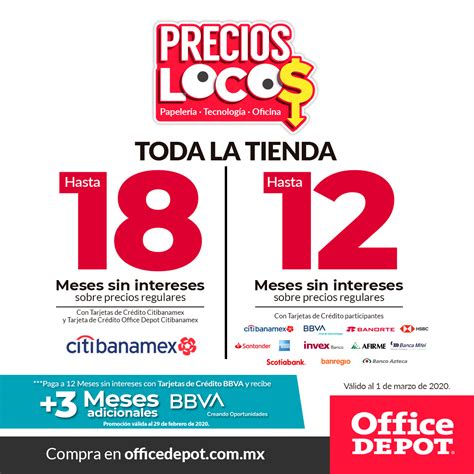 Arriba 44 Imagen Office Depot Meses Sin Intereses Abzlocal Mx