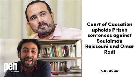 Morocco Court Of Cassation Upholds Prison Sentences Against Soulaiman