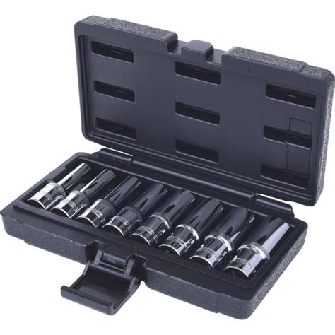 Ks Tools Chrome Plus Torx E Socket Set Deep Pcs