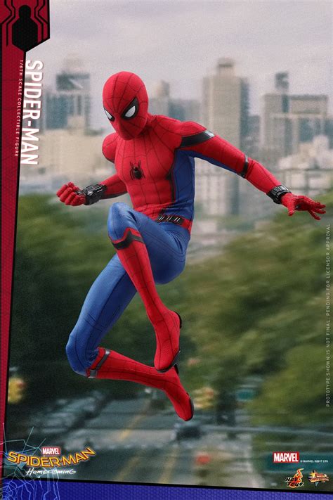 Hot Toys Shows Off Their Spider Man Homecoming Spider Man Action Figure Artofit