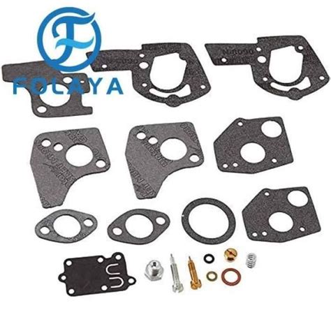 FOLAYA Carbu Membrane Et Joints Pour Carburateur Pour Briggs Stratton 3