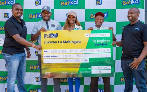 Congratulations Here Are The Names And Photos Of Three Winners Of Ksh