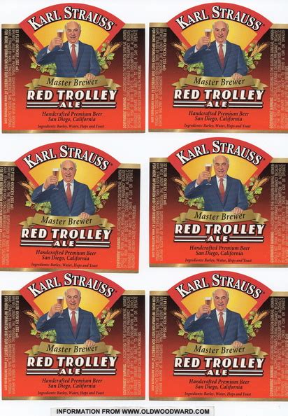 The Karl Strauss Brewing Company Contracted Out Several Styles Of Beer