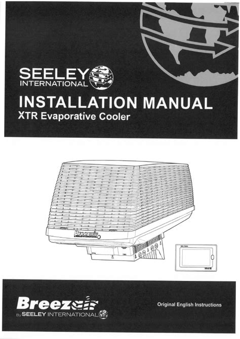 XTR Extraordinaire Breezair Installation Manual FEAC 866290-I : Seeley International Pty Ltd