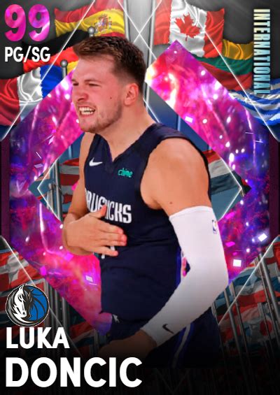 NBA 2K21 2KDB Custom Card Luka Doncic