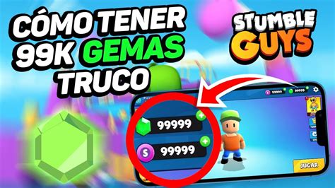 Stumble Guys Gemas Gratis Monedas Violetas Y Gemas Infinitas En