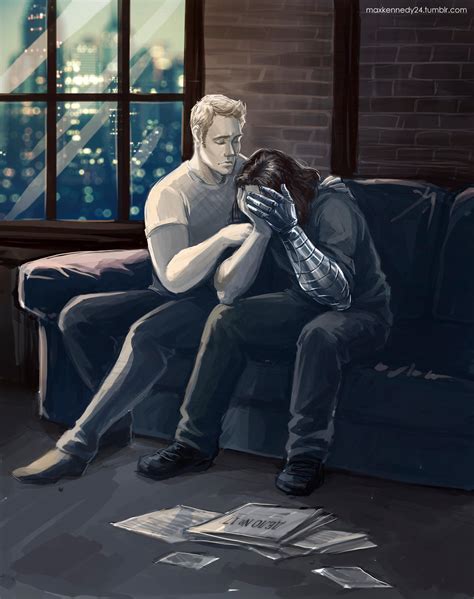 Captain America The Winter Soldier With You By Maxkennedy On Deviantart