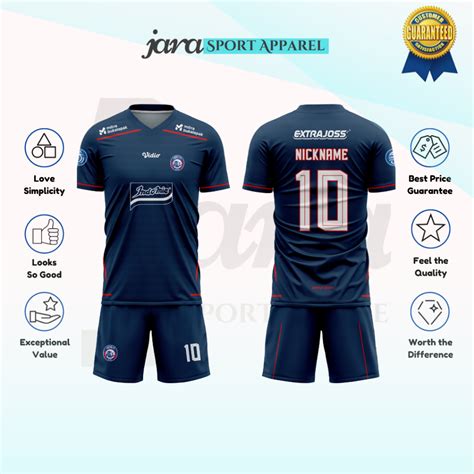 Jual Jersey Arema Home FC Liga 1 2023 2024 Custom Nama Full Printing