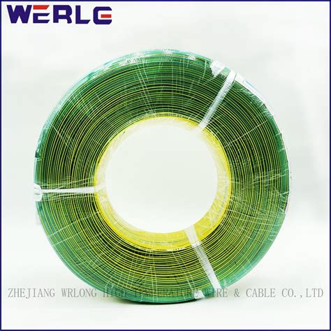 Ul Awg Yellow Green Power Pvc Copper Conductor Electrical Power