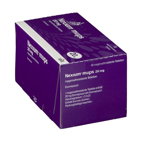 Nexium® Mups 20 Mg 90 St Mit Dem E Rezept Kaufen Shop Apotheke