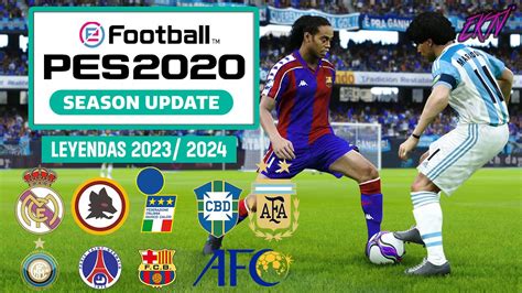 PES 2020 EQUIPOS LEYENDA ACTUALIZADO A 2023 I OPTION FILE I PS4