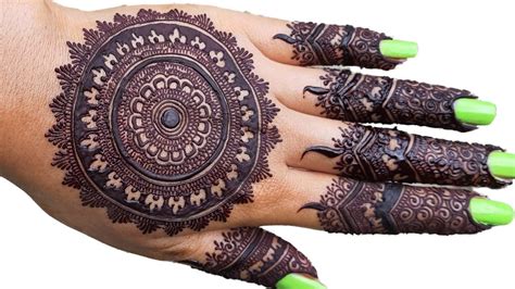 Tikki Mehndi Design 2024 Traditional Tikki Mehndi