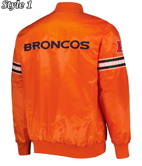 Starter Retro Denver Broncos Orange Jacket Jackets Creator