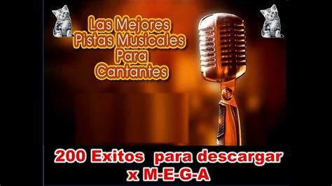 PISTAS DE AUDIO PARA CANTAR 200 EXITOS YouTube