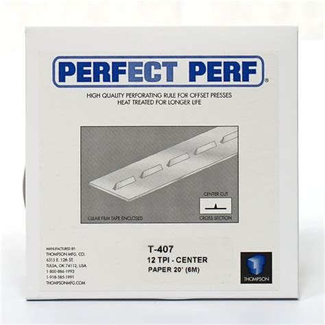 Perfect Perf Online Offset Perforation Blades For Printing Industry