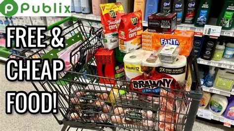 Publix Free Cheap Digital Couponing Deals Haul This Week Food