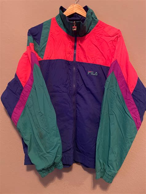 Vintage ‘80s/90s Fila Track Jacket - BIDSTITCH