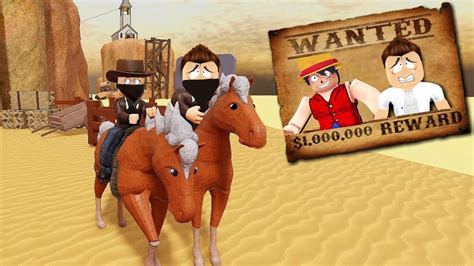 I M Wanted Escape From Jail In Roblox Escape Wild West Obby