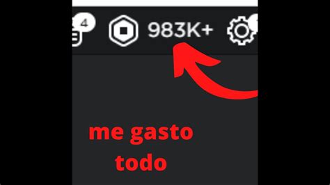 Me Gasto 1m De Robux Youtube