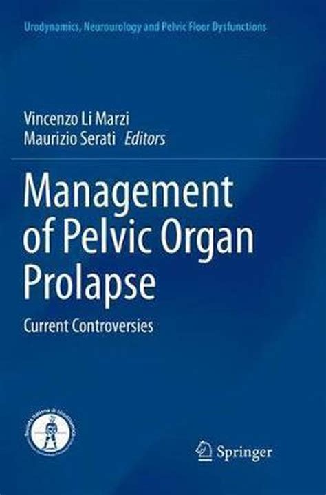 Management Of Pelvic Organ Prolapse 9783030096427 Boeken