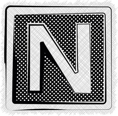 20 Tile Letter N Stock Illustrations Royalty Free Vector Graphics