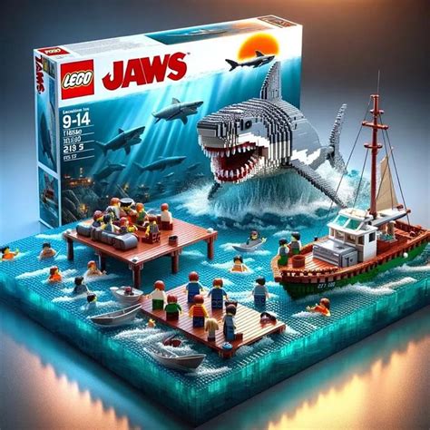 Lego Jaws Ainonymous Arts Flickr