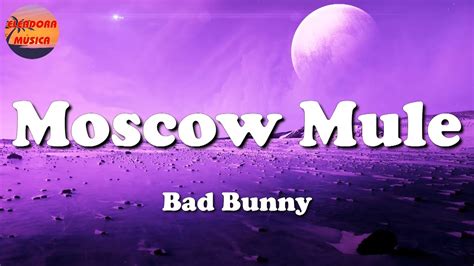 Bad Bunny Moscow Mule Karol G Mora Feid Romeo Santos Juan Luis