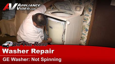 Ge Washer Repair Not Spinning Wpsq T Aa Youtube