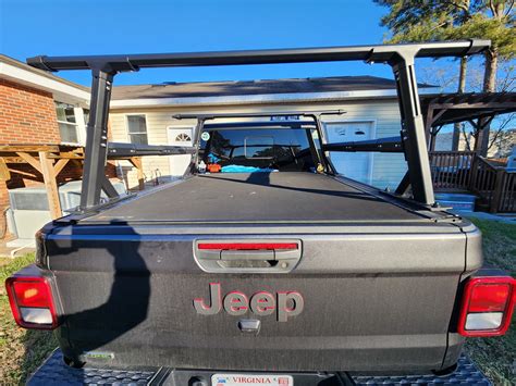 Roof Rack With Bakflip Mx4 Tonneau Cover Jeep Gladiator Jt News