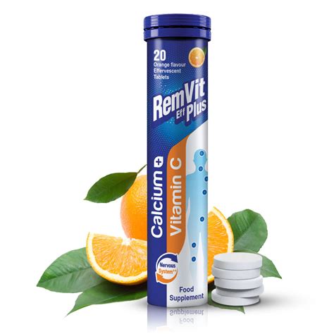 Remvit Plus Effervescent Calcium Vitamin C