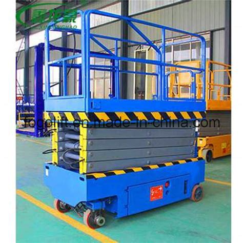 M Kg Mobile Scissor Lift Hydraulic Lift Hydraulic Ladder Lift