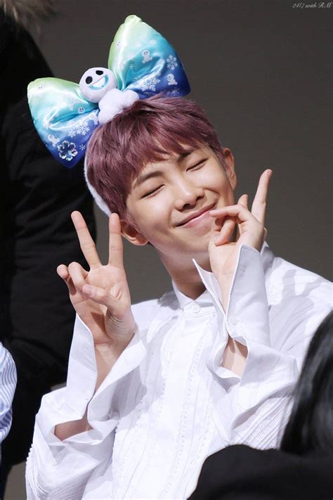 Literally Just 47 Photos Of BTS Rap Monster’s Dimples - Koreaboo