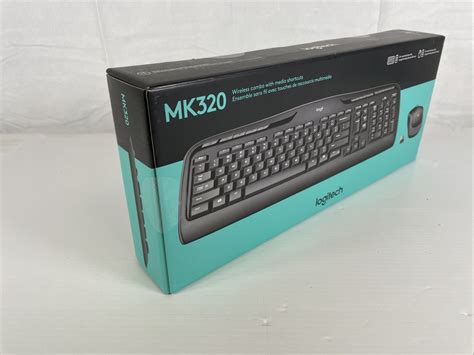 Logitech Mk320 Wireless Keyboard And Mouse Combo New In Box Ebay