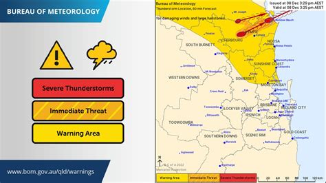 Bureau Of Meteorology Queensland On Twitter Severe Thunderstorms