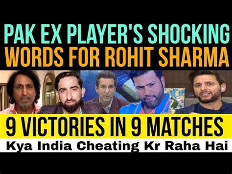 Pak Media Ex Player S Shocking Words For Rohit Sharma Victories