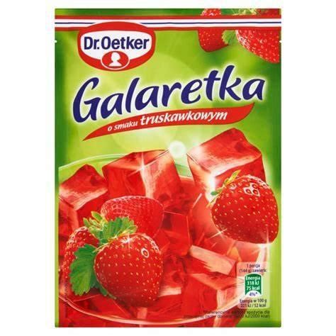 Dr Oetker Galaretka Truskawkowa G Allegro Pl