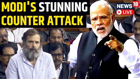 Pm Modi Speech Live Pm Modis Tears Into Congress Leader Rahul Gandhi English News Live