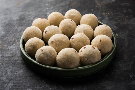 Premium Photo Rava Laddu Or Semolina Laddoo Or Rawa Ladu A Popular