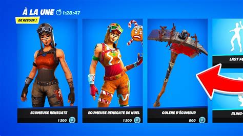 LA DATE OFFICIEL Du RETOUR DU SKIN RENEGATE RAIDER DANS LA BOUTIQUE