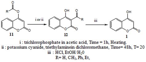 Review On 4 Hydroxycoumarin Chemistry Synthesis Acylation And