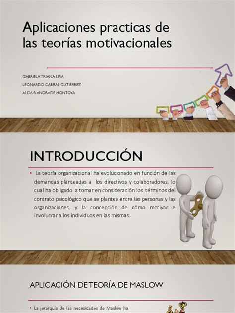 Aplicaciones Practicas De Las Teorías Motivacionales Pdf Motivación