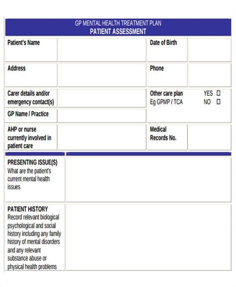 Health Care Plan Template 15 Word Pdf Format Download Free