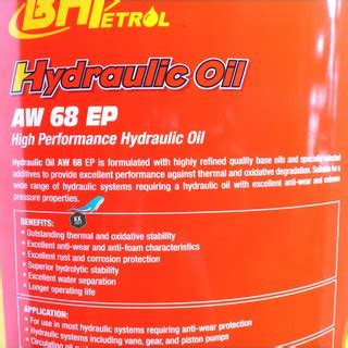 Bhp Hydraulic Oil Aw Ep L Shopee Malaysia